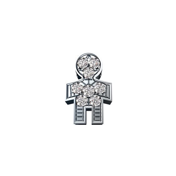 Charm Donna Oro Donna Elements in Oro Diamante DCHF9181.003 - DCHF9181.003